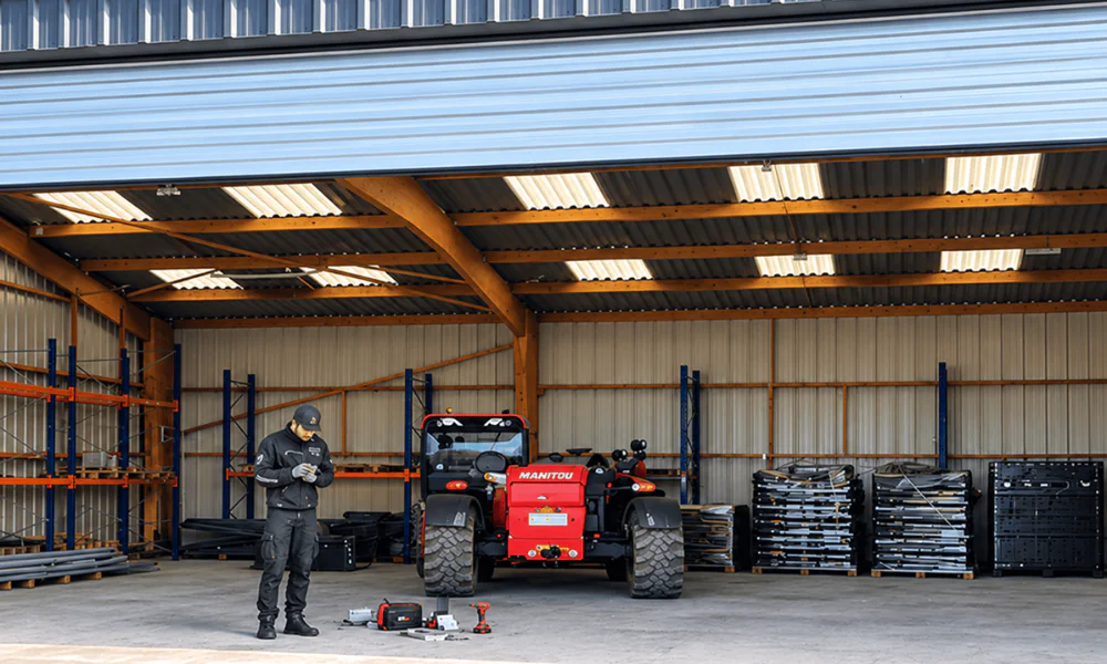 Maintenance industrielle de rideaux métalliques en Ile-de-France