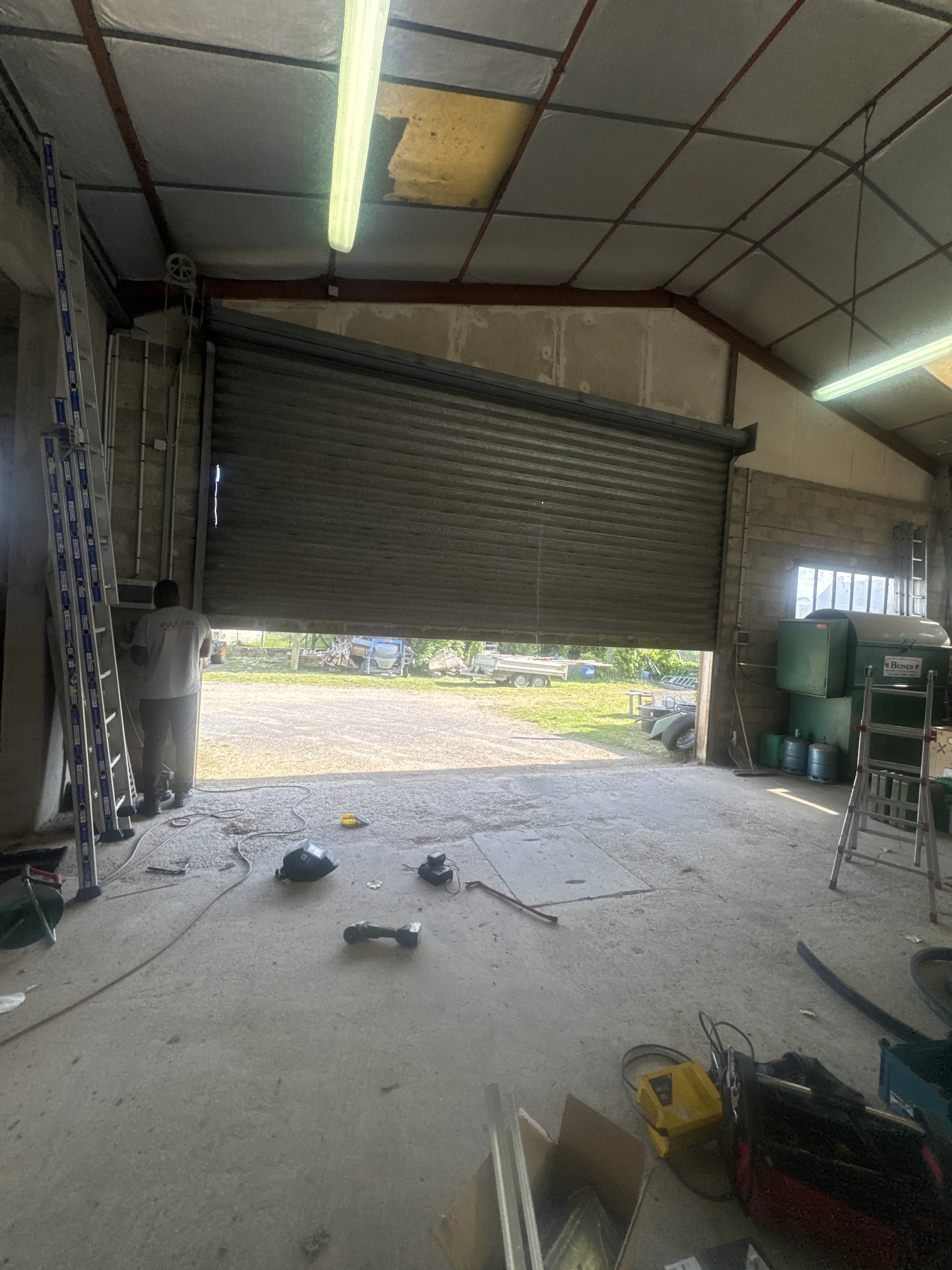 Maintenance rideau industriel automatique Paris 75000