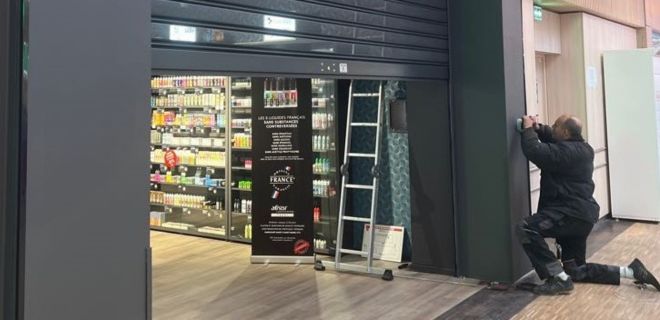 Panne du boitier de commande​ rideau métallique à 78150