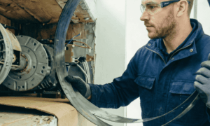 Comment retendre le ressort rideau métallique