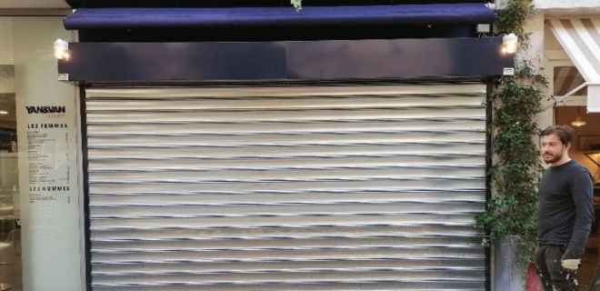Remplacement du rideau métallique à l’identique Les Ulis (91940)​