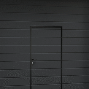 Porte de garage sectionnelle avec portillon Porte de garage sectionnelle avec portillon