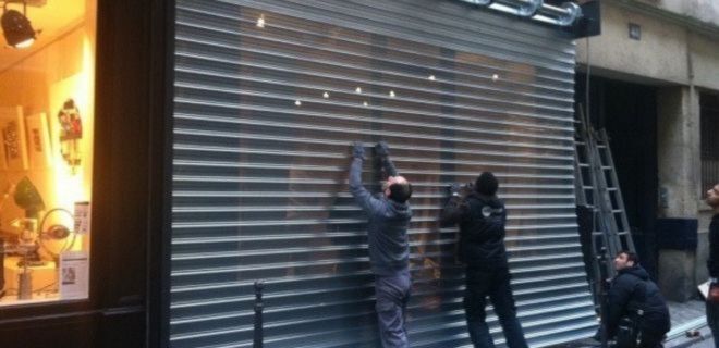 déblocage rideau métallique bloqué paris