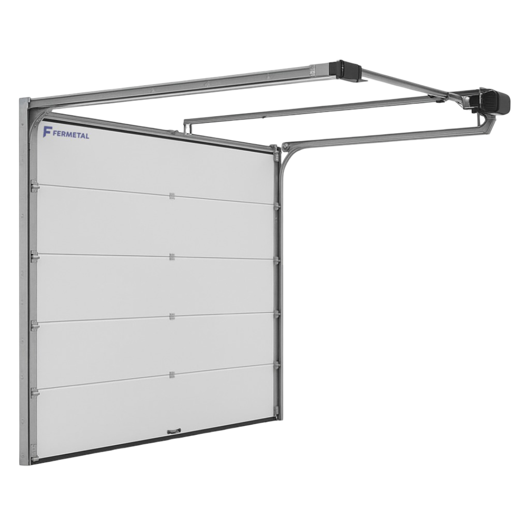 Porte sectionnelle motorisée sur mesure
