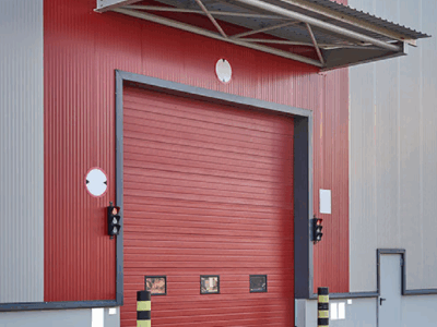 Porte sectionnelle industrielle