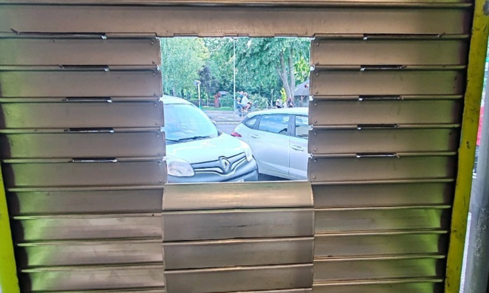 Remplacement lames rideau métallique