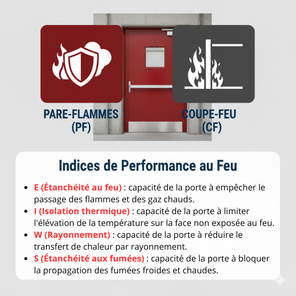 Porte coupe feu performance Porte coupe feu performance