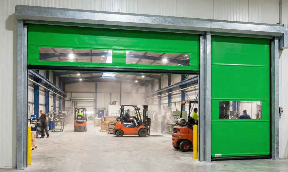 Expert en réparation porte souple rapide Lyon (69)