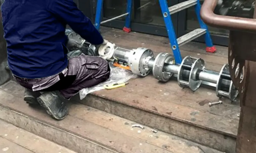 Changement moteur rideau métallique Lyon