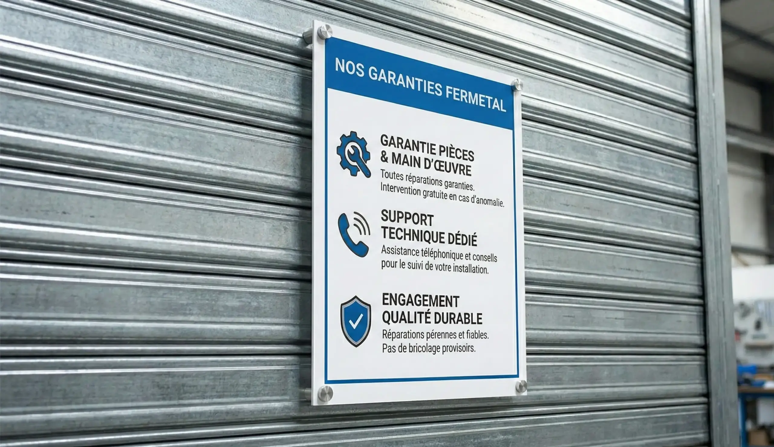 dépannage rideau métallique assuré et durable à Lyon