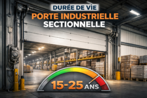 durée de vie d’une porte industrielle sectionnelle