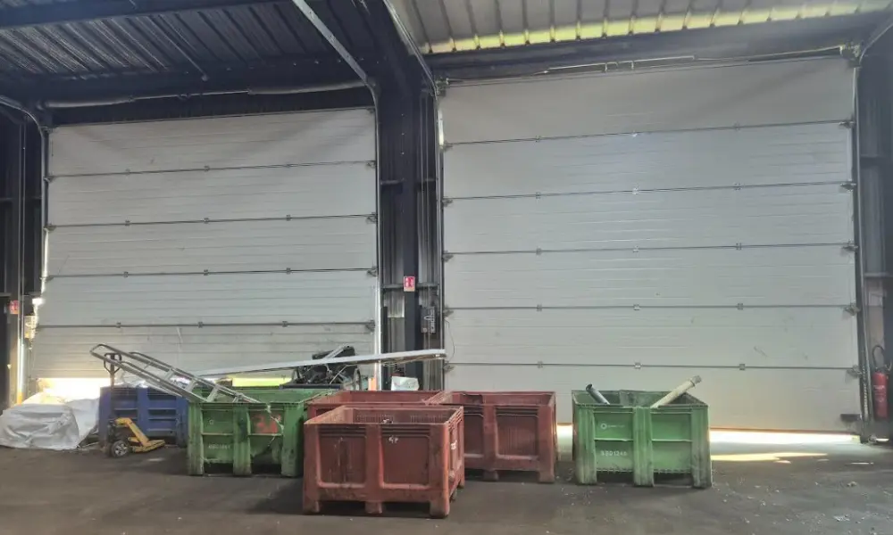 Réparation porte sectionnelle industrielle Lens