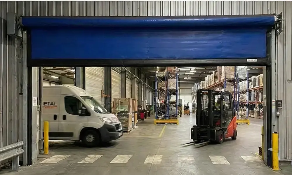 Réparation porte souple rapide Lens