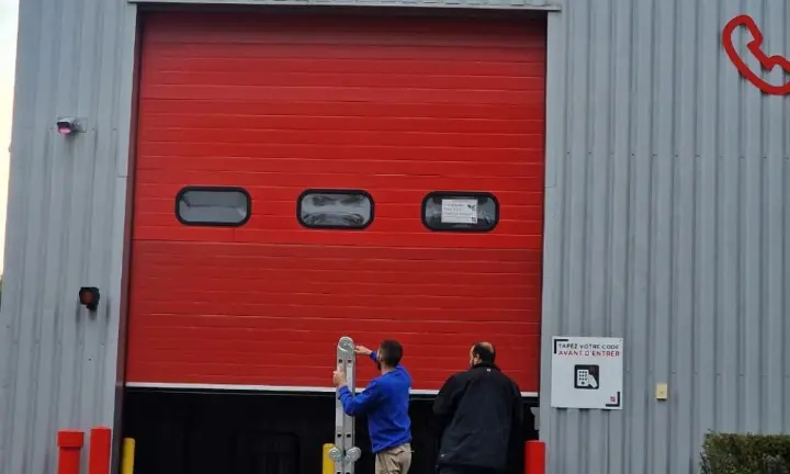 Technicien expert en réparation porte sectionnelle industrielle Béthune